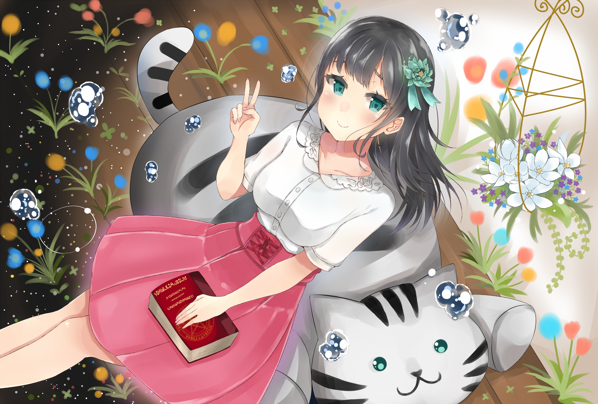 2018年6月最新イラスト】オリジナル女の子+背景 | スキマ - スキルの